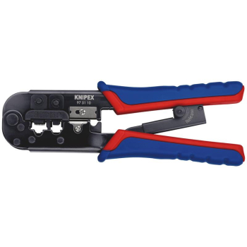 Draper 97 51 10 SB KNIPEX 97 51 10 SB Crimping Pliers for Western Plugs,190mm - Code: 34060 - Pack Qty 1