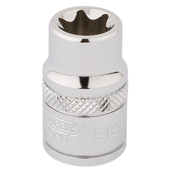Draper TS38/B Draper Expert TX-STAR® Socket, 3/8 inch  Sq. Dr., E12 - Code: 34187 - Pack Qty 1