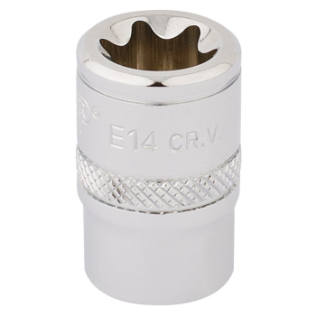 Draper TS38/B Draper Expert TX-STAR® Socket, 3/8 inch  Sq. Dr., E14 - Code: 34195 - Pack Qty 1