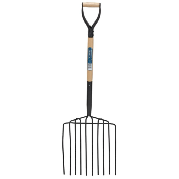 Draper 10PPF 10 Prong Potato Fork with Wood Shaft and MYD Handle - Code: 34227 - Pack Qty 1