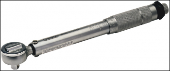 Draper 3004A Ratchet Torque Wrench, 3/8 inch  Sq. Dr., 10 - 80Nm - Code: 34570 - Pack Qty 1
