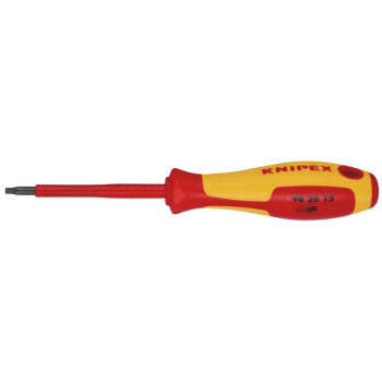 Draper 98 26 15 KNIPEX 98 26 15 VDE Insulated Torx® Screwdriver TX15 x 80mm - Code: 34659 - Pack Qty 1