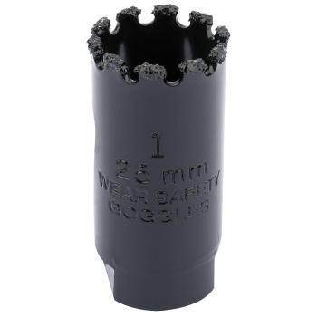 Draper TCGHSP Draper Expert Tungsten Carbide Grit Hole Saw, 25mm - Code: 34868 - Pack Qty 1