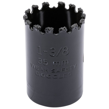 Draper TCGHSP Draper Expert Tungsten Carbide Grit Hole Saw, 35mm - Code: 34881 - Pack Qty 1