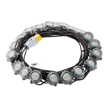 Defender E89355 120W Heavy Duty LED Encapsulated Festoon String Lights, 50m - E89355 - Code: 34883 - Pack Qty 1