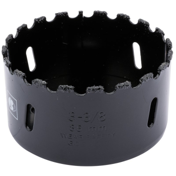 Draper TCGHSP Draper Expert Tungsten Carbide Grit Hole Saw, 86mm - Code: 34961 - Pack Qty 1