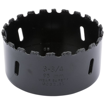 Draper TCGHSP Draper Expert Tungsten Carbide Grit Hole Saw, 95mm - Code: 34965 - Pack Qty 1