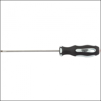 Draper 995P Plain Slot Soft Grip Parallel Tip Screwdriver, 3 x 100mm - Code: 34972 - Pack Qty 1