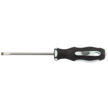 Draper 995P Plain Slot Soft Grip Parallel Tip Screwdriver, 5.5 x 100mm - Code: 34973 - Pack Qty 1