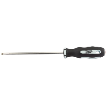Draper 995P Plain Slot Soft Grip Parallel Tip Screwdriver, 5.5 x 150mm - Code: 34974 - Pack Qty 1