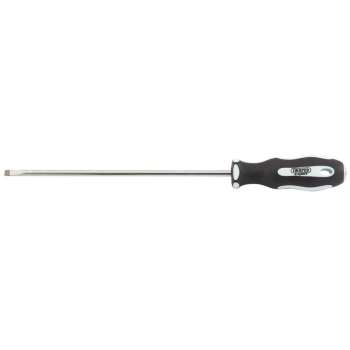 Draper 995P Plain Slot Soft Grip Parallel Tip Screwdriver, 5.5 x 200mm - Code: 34975 - Pack Qty 1