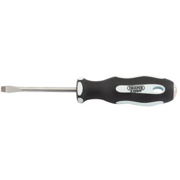 Draper 995 Plain Slot Soft Grip Screwdriver, 5.5 x 75mm - Code: 34976 - Pack Qty 1