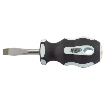Draper 995 Plain Slot Soft Grip Screwdriver, 6.5 x 38mm - Code: 34977 - Pack Qty 1