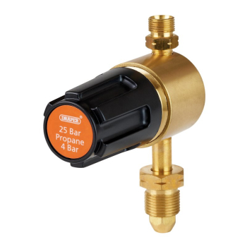 Draper W700 Propane Regulator, 25 Bar - Code: 35006 - Pack Qty 1