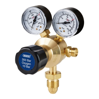 Draper W702 Oxygen Regulator, 300 Bar - Code: 35010 - Pack Qty 1