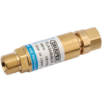 Draper W705 In-Line Oxygen Flashback Arrestor - Code: 35019 - Pack Qty 1