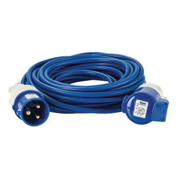 Defender E85237 230V Arctic Extension Lead, Blue ,2.5mm&sup2;, 32A,14m - E85237 - Code: 35068 - Pack Qty 1