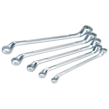 Draper 7102/5/MM Cranked Metric Ring Spanner Set (5 Piece) - Code: 35089 - Pack Qty 1
