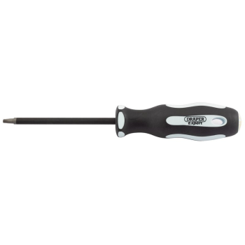 Draper 995SQ Square Recess Soft Grip Security Screwdriver, S2 x 100mm - Code: 35157 - Pack Qty 1