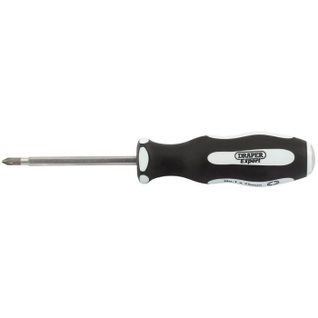 Draper 996PZ/PT 'Pound Thru' PZ TYPE Soft Grip Screwdriver, No.1 x 75mm - Code: 35227 - Pack Qty 1