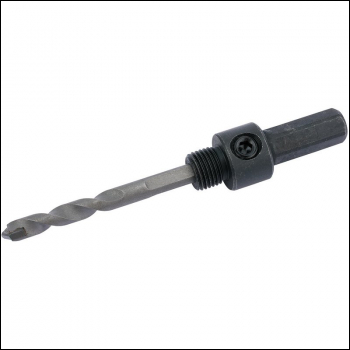 Draper HSA6 Carbide Grit Arbor for 14-30mm Hole Saws, 5/16 inch  - Code: 35343 - Pack Qty 1