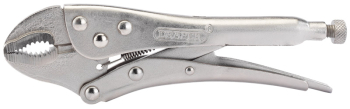 Draper 9006A Curved Jaw Self Grip Pliers, 185mm - Code: 35368 - Pack Qty 1