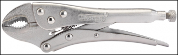 Draper 9006A Curved Jaw Self Grip Pliers, 185mm - Code: 35368 - Pack Qty 1