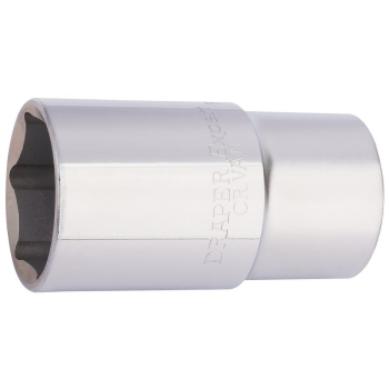 Draper HTD-MM Hub Nut Socket, 1/2 inch  Sq. Dr., 32mm - Code: 35521 - Pack Qty 1