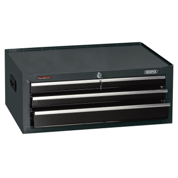 Draper TIC3D/BK Intermediate Tool Chest, 3 Drawer, 26 inch , Black - Code: 35740 - Pack Qty 1