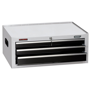 Draper TIC3D/W Intermediate Tool Chest, 3 Drawer, 26 inch , White - Code: 35741 - Pack Qty 1