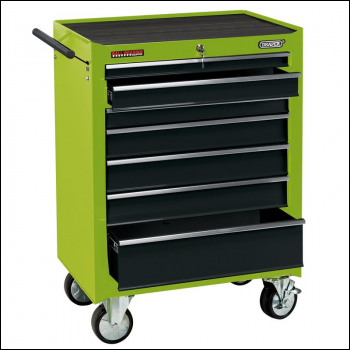 Draper RC7D/G Roller Tool Cabinet, 7 Drawer, 26 inch , Green - Discontinued - Code: 35745 - Pack Qty 1