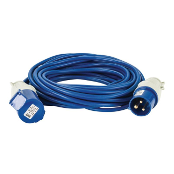 Defender E85211 230V Extension Lead, Blue, 1.5mm&sup2;, 16A, 14m - E85211 - Code: 35805 - Pack Qty 1