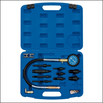 Draper CTED2 Diesel Compression Test Kit (12 Piece) - Code: 35878 - Pack Qty 1