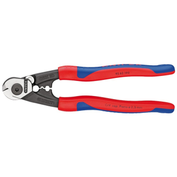 Draper 95 62 190 SB KNIPEX 95 62 190 SB Wire Rope Cutter, 190mm - Code: 36142 - Pack Qty 1