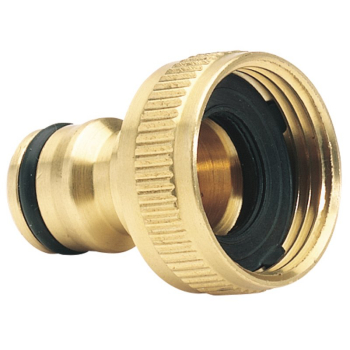 Draper GWB1A/H Brass Garden Hose Tap Connector, 3/4 inch  - Code: 36198 - Pack Qty 1