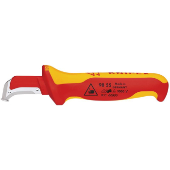 Draper 98 55 SB KNIPEX 98 55 SB VDE Stripping Knife, 180mm - Code: 36296 - Pack Qty 1