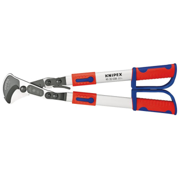 Draper 95 32 038 KNIPEX 95 32 038 Cable Shears, Ratchet Action with Telescopic handles, 570mm - Code: 36321 - Pack Qty 1