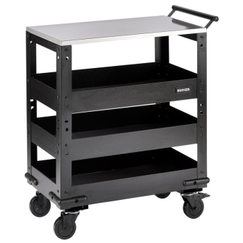 Draper B400-3TCR/SS 3 TIER TROLLEY SS WORKTOP FSC - Code: 36347 - Pack Qty 1