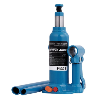 Draper BJ2W Hydraulic Bottle Jack, 2 Tonne - Code: 36361 - Pack Qty 1