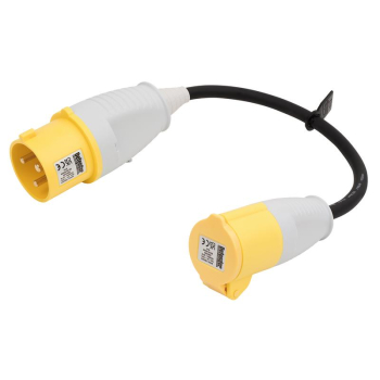Defender E85323 110V Fly Lead Converter 32A - 16A - E85323 - Code: 36492 - Pack Qty 1