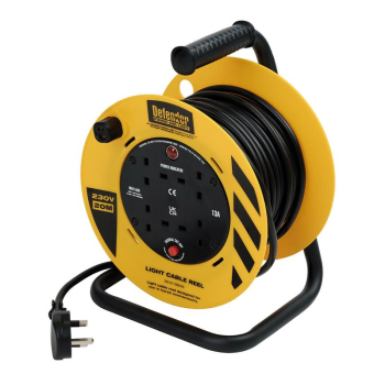 DEFENDER CAB REEL 230V 13A 20M - E86465 - Code: 36510 - Pack Qty 1