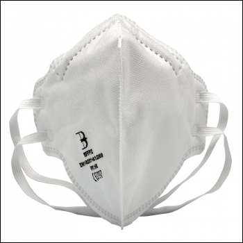 Draper FM/FFP2/5 FFP2 Fold Flat Mask SI MOD (Pack of 5) - Code: 36571 - Pack Qty 1
