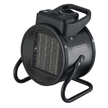 Draper BGP1506-02-06 230V PTC Electric Space Heater, 6800 BTU, 2kW - Code: 36610 - Pack Qty 1
