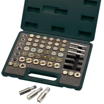 Draper SPRK120 Draper Expert Oil Sump Plug Repair Kit (120 Piece) - Code: 36631 - Pack Qty 1