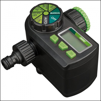 Draper WTBV1 Electronic Ball Valve Water Timer - Code: 36750 - Pack Qty 1