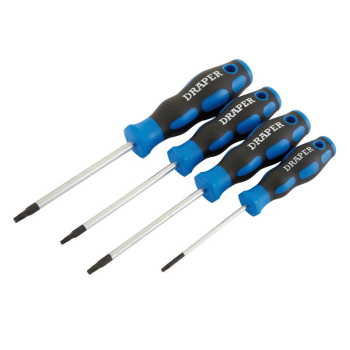Draper 865/4B Draper TX-STAR® Soft Grip Screwdriver Set (4 Piece) - Code: 36851 - Pack Qty 1