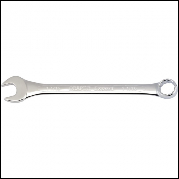Draper 8220AF Imperial Combination Spanner, 1.1/16 inch  - Code: 36935 - Pack Qty 1