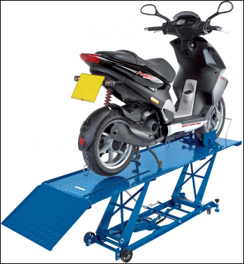 Draper MCL1 Hydraulic Motorcycle Lift, 360kg - Code: 37058 - Pack Qty 1