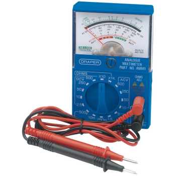 Draper AMM1 Pocket Analogue Multimeter - Code: 37317 - Pack Qty 1