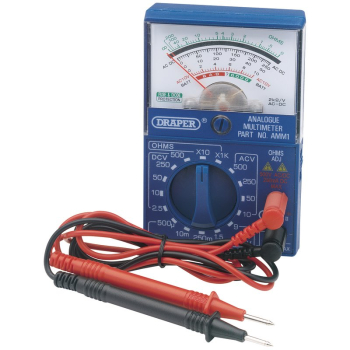 Draper AMM1 Pocket Analogue Multimeter - Code: 37317 - Pack Qty 1